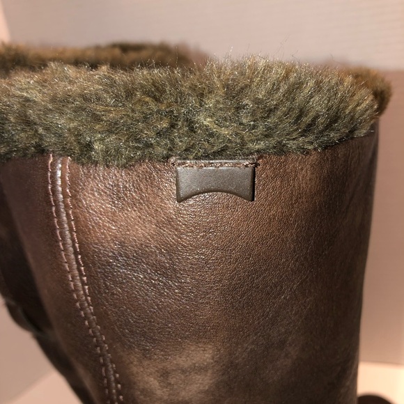 Camper Dark Brown Fur-Lined Winter Boots - Picture 5 of 7